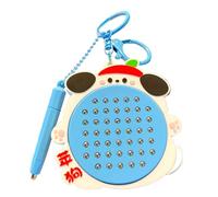 Wisylizv Porte-clés magnétique en forme de boule d'acier - Porte-clés créatif pour décoration de sac | pendentif de cartable pour adultes et , chien, Refer to description