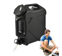Wisylizv Réservoir avec tonneau - Réservoir d'eau potable - Seau de camping sans perte - Conteneur portable résistant en polypropylène - Camping de voyage