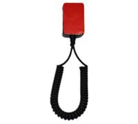 Wisylizv Retractable Phone Lanyard - Magnetic Built in Steel Wire Pull Box | Remote Control Rope for Tablets & Gadgets | Secure Adhesive Display Rack Chain for Retail & Home