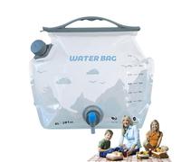 Wisylizv Sac à eau | Spigot Leakproof Container | Camping Water Storage Bag Pack | For Hiking Outdoor Premurness Backpacking Riding Picnic Road Trip Party Travel Car Home