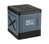 Wisylizv Toilettes de camping portables | Pot pliable portable pour adulte Porta pour camping | Toilettes de camping robustes et pliables avec couvercle pour voiture, bateau, tente, excursions