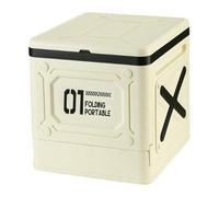 Wisylizv Toilettes de camping portables | Pot pliable portable pour adulte Porta pour camping | Toilettes de camping robustes et pliables avec couvercle pour voiture, bateau, tente, excursions