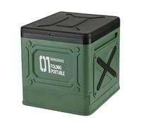 Wisylizv Toilettes de camping portables | Pot pliable portable pour adulte Porta pour camping | Toilettes de camping robustes et pliables avec couvercle pour voiture, bateau, tente, excursions