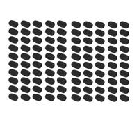 Wisyurt 100pcs Mousse Microphone Pare-Brise Mini-Taille de de Casque Couvercle de Mousse Micro pour Le Casque Microphone 36x 16x 5 mm