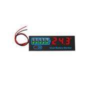 Wisyurt 18650 Li-Ion Lipo Lithium Test 7-55V Acide Batterie Indicateur de Niveau Testeur LEDAffichage Compteur Module Capacité Tension Compteur,C