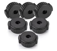 Wisyurt 6 Pcs éCrous de Cymbale en Plastique, éCrou de Cymbale à RéGlage pour Kit de Batterie à Percussion, PièCes de Rechange pour Percussion