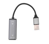 Wisyurt Adaptateur Audio Optique USB 16 Bits/96 KHZ SPDIF pour Connecter Un Ordinateur Portable à Une Barre de Son, Convertisseur Audio USB vers Optique.