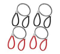 Wisyurt Coupe-Tubes 4 Pièces - Scie à Câble en Acier Inoxydable, Métallique et à Main - Outil de Coupe de Tuyau en PVC pour Bois