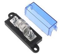 Wisyurt Fusible de Classe T avec Bloc Opérationnel 150 V Compatible avec Protect 12V Inverters Applications dans les Voitures et Camions de Bateaux RVS