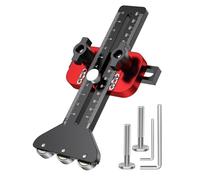 Wisyurt Gabarit de Scie Circulaire à Rainure Fine pour Réaliser des Coupes Répétitives de Bandes Étroites de 3/8" X 3/4" pour le Trou en U et de 1/4" X 3/8" pour le Trou en T.