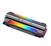 Wisyurt M. 2 2280 SSD Dissipateur de Chaleur Ice Whale Effet D'Éclairage ARGB Sync Dissipateur pour Disque Dur à État Solide M. 2 Nvme