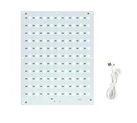 Wisyurt Panneau de Rétroéclairage LED CMJN pour Lithophane Lithophane LED Panel pour Les Pièces d'impression 3D Bambulabs. Photo Lithophane à Imprimer en 3D pour Bricolage.