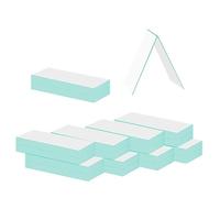 Wisyurt Plaque de Chromatographie sur Couche Mince (CCM) Classique en Gel de Silice GF254, Support en Verre, 2,5 X 7,5 Cm, Lot de 80