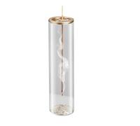 Wisyurt Porte-Encens pour Bâtons [Anti-Cendres Volantes], Support de Brûleur D'Encens avec Collecteur de Cendres en Verre Amovible, pour Une Installation Facile et à