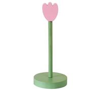 Wisyurt Porte-Rouleau de Papier Essuie-Tout Vertical en Bois de Tulipe pour Papier Toilette