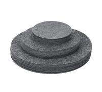 Wisyurt pour la Chine, Plat à Café, Séparateur de Soucoupe, Stockage, 60 Pièces de Séparateurs de Plat en Feutre Épais et Doux pour Protection et Empilage.
