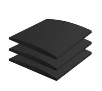 Wisyurt Support de Coussin de Canapé pour Siège Affaissé, 3 Pièces, Réparation de Coussin de Siège de Meuble de Canapé Affaissé, Support de Coussin de Canapé en Mousse Noir