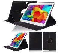 WiTa-Store Case pour Samsung Galaxy Tab 4 10.1 inch SM-T530 T531 T533 T535 Smart Cover Slim Sacoche Stand Flip Screen Protector (Noir) Neuf