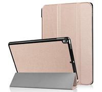 WiTa-Store Coque de Protection pour Apple iPad Pro 2017 10.5 "modèle A1701/A1709 Ultra Slim Cover Rigide réglable et Fonction Veille & + Stylet Bronze