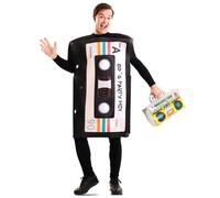 Witbaard costume cassette bande polyester noir mt M/L