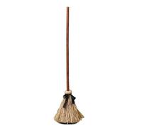 Witch Broom, Moving Light-Up Prop, Animated Design, Spooky Sounds, Eye-Catching Masquerade Decor for Stage Show, Family Gathering, Festival, Outdoor Celebration, Or Theater Performance