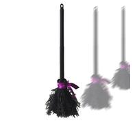 Witch Broom, Spooky Floating Halloween Broom with Scary Sounds, Moving Prop Decoration, Haunted Home Decor for Parties, Festivals, Indoor and Outdoor Displays, 23.62x7.87 inches