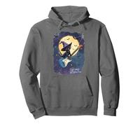 Witch Cat Playing Guitar Cat Halloween Cat Kitten Lover Kids Sweat à Capuche