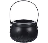 Witch Cauldron Pot Black Cauldron Plastic Large Wizard Cauldron Decoration Props Halloween Accessories Party Supplies Black