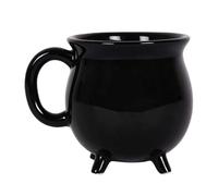 Witch Coffee Mug - Halloween Ceramic Witch Cauldron | Cauldron Coffee Mug | Gothic Drinkware Desk Decor For Women Hot Ice Drinks Juice Tea Cappuccino Living Room Kitchen Halloween Celebrations