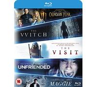 Witch/Crimson Peak/Maggie/The Visit/Unfriended [Edizione: Regno Unito] [Blu-Ray] [Import]