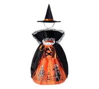 Witch Goose Porch Outfit - Halloween Lawn Sculpture Costume, Witch Hat Use