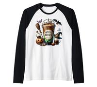 Witch Halloween Iced Coffee Cup for Women Witches Coffee Mom Manche Raglan