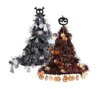 Witch Hat Decor - Halloween Party Ornament Festive Display, Large Wide Brim