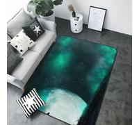 Witch House On The Hill Tapis de Salon Chambre à Coucher 12,7 x 18,2 cm Doux Lavable Antidérapant Tapis de Sol Intérieur Décoration Esthétique Chambre