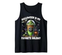 Witch Iced Coffee Cup Halloween is My Favorite Holiday Débardeur