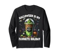Witch Iced Coffee Cup Halloween is My Favorite Holiday Manche Longue