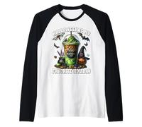 Witch Iced Coffee Cup Halloween is My Favorite Holiday Manche Raglan