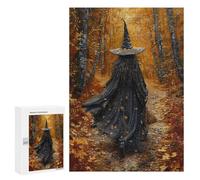 Witch in Autumn Forest-5 Puzzle 1000 Pièces Educa Jouet en Bois Cadeau Unique Décoration Intérieure Jeu Éducatif Challenge Toy Adultes Et Enfants À Partir De 14 Ans 300 PCS