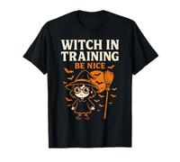 Witch in Training Be Nice Costume d'halloween T-Shirt