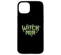 Witch Mom Halloween Holiday Custom USA Coque pour iPhone 15 Plus