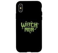 Witch Mom Halloween Holiday Custom USA Coque pour iPhone X/XS