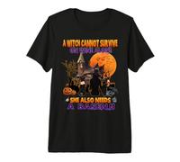 Witch on Wine She Also Needs A Basenji Dog Halloween Costume T-Shirt Haut de Gamme