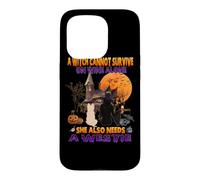 Witch on Wine She Needs A Westie Dog Halloween Costume Coque pour iPhone 15 Pro