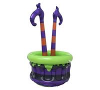 Witch Pot - Grand seau à glace portable - Refroidisseur de boisson gonflable pour cocktail, fête à la plage en plein air, publicité du vin, Halloween, restaurant, camping