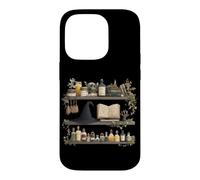 Witch Potion Bibliothèque effrayante Halloween Sorcellerie Sorcellerie Coque pour iPhone 14 Pro