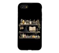 Witch Potion Bibliothèque effrayante Halloween Sorcellerie Sorcellerie Coque pour iPhone SE (2020) / 7/8