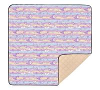 Witch Potion Grand tapis de jeu antidérapant pour bébé pour intérieur et extérieur - Confortable, respirant et rembourré pour bébés, enfants, tout-petits, nourrissons, 127 x 127 cm