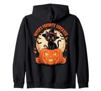 Witch’s Favorite Sidekick Funny Cat Witches Halloween Sweat à Capuche