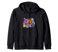 Witch Vibes Chemise épaisse et Amusante pour Halloween Sweat à Capuche