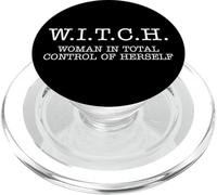 Witch Woman in Total Control of Herself PopSockets PopGrip pour MagSafe